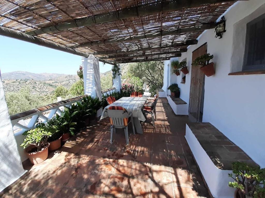 Cortijo Tipico Andaluz En La Sierra Cerca De Frigiliana De Nerja Y De Las Playas Kültér fotó